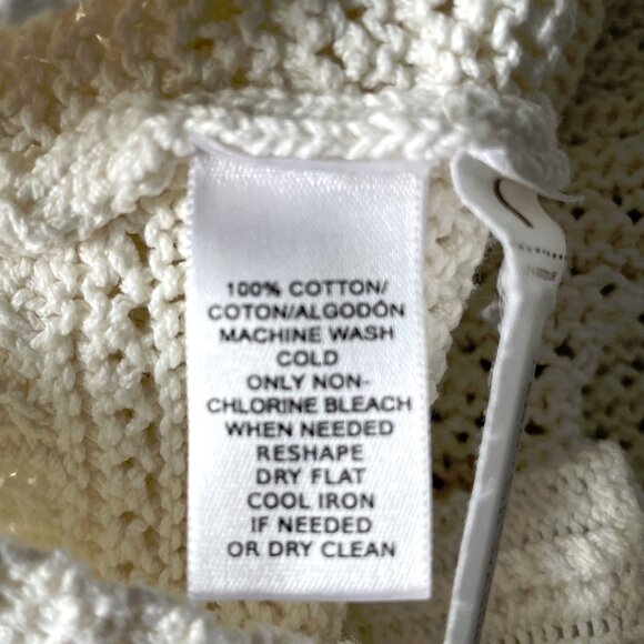 LOFT Cream Sweater Size Large L - Picture 6 of 7